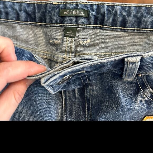 Wild Fable Women's Low Rise Patchwork Mini Skirt Size 8 NWT - Picture 11 of 16